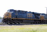 CSX 5299 leads train Q439 out of the yard